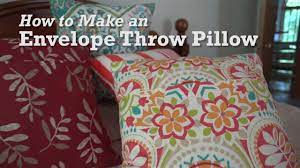 Maybe you would like to learn more about one of these? How To Make An Envelope Throw Pillow Youtube