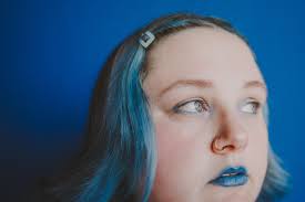 Blue hair photoshoot ideas