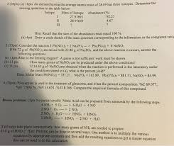 Start studying average atomic mass. How Do You Find The Average Atomic Mass Of Three Isotopes