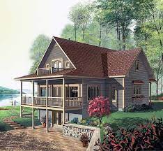Plan 21126dr Dream Design Beach Style House Plans Lake House Plans Country Style House Plans