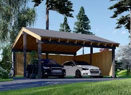 Dachpappe entsorgen sie auf baustellen, bei. Doppelcarports Aus Holz Hochwertige Losungen Fur 2 Autos