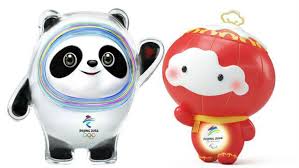 Chuegos olimpicos d'hibierno de 2022 (an); Presentan Las Mascotas De Los Juegos Olimpicos Y Paralimpicos De Invierno Beijing 2022 Marca Claro Mexico