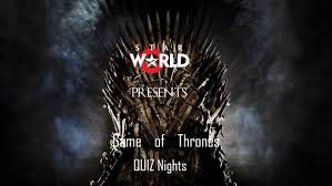 Baseball in television shows 76; Star World Whips Up Game Of Thrones Frenzy Only Die Hard Fans Need Apply