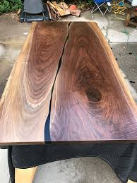 Blue epoxy resin coffee table. River Tables Resin Tables And Epoxy Tables Rustic Trip