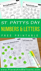 St Patrick S Day Letter And Number Recognition Activities St Patrick Day Activities Kindergarten Worksheets Free Kindergarten Curriculum
