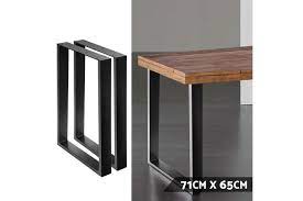 2x coffee dining steel table legs industrial vintage bench metal box shape 710mm free australia wide shipping offer* give your existing furniture a makeover or we ship to all locations australia wide every day from our large warehouses in sydney, melbourne, adelaide, brisbane & perth. Artiss Table Legs Dining Table Coffee Table Metal Table Legs 65cm L X 71cm H Matt Blatt