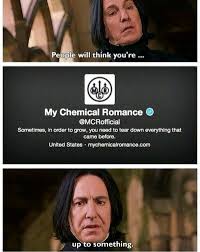 You Shouldn T Get Our Hopes Up People Might Think You Re Up To Something My Chemical Romance Romance Music Bands