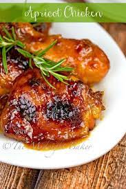 Apricot Chicken The Midnight Baker Apricot Chicken Recipes Apricot Chicken Chicken Recipes