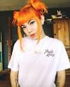 Orange Hair Chalk
