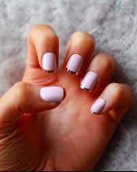 Keeping it simple on the top and funky on the underside looks amazing too. 9 Ideas For Gorgeous Wedding Nails Articles Easy Weddings