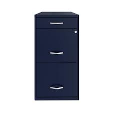 Check spelling or type a new query. 18 Deep 3 Drawer Metal Organizer File Cabinet With Pencil Drawer Navy Walmart Canada