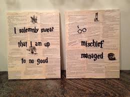 I Solemnly Swear That I Am Up To No Good Harry Potter Font I Solemnly Swear That I Am Up To No Good Mischief Managed Canvas Board I Used A Harry Potter Book I B Harry Potter Canvas Harry Potter Diy Harry Potter Font
