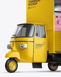 Free Design Branding Free Ice Cream Truck Mockup Front Half Side View Branding Mockups In 2020 Mockup Free Psd Mockup Psd Mockup Downloads