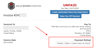 Learn how to easily switch between a credit card or paypal as your preferred payment method. How Do I Pay Using My Paypal Knowledgebase Jolly Works Hosting