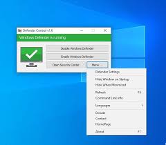 This feature supports the following os installation images: Windows Defender Control Disable Tool Download 2022 Windows 10 8 7