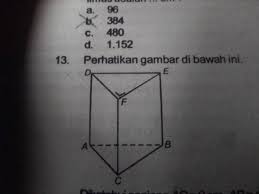 Play this game to review mathematics. Diketahui Panjang Ac 9 Cm Ab 15 Cm Dan Bc 20 Cm Volume Prisma Abcdef Adalah Cm2tolong Brainly Co Id