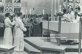 New note in church music was sounded at St. Michael's Cathedral. Rt....  News Photo