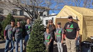 Senator Square: FCA Lift Christmas trees have arrived