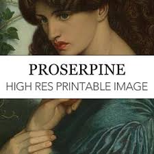 Proserpine by Dante Gabriel Rossetti 1874