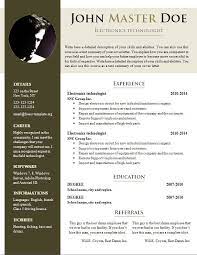 This cv template for google docs is one of the briefer forms of a job. Free Cv Template 681 687 Get A Free Cv