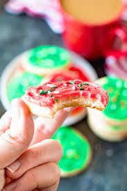 Most commercial frosting are designed not to harden, and adding sugar. Homemade Sugar Cookie Frosting That Hardens Julie S Eats Treats