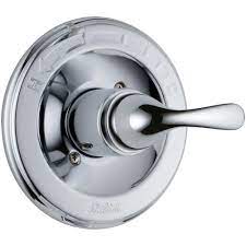 Feel confident that you are getting the best price possible on your delta as a company that delivers water every day to residential and commercial buildings, delta faucet company places a high priority on products that. Delta Classic 1 Handle Temperature Control Valve Trim Kit In Chrome Valve Not Included T13020 The Home Depot Shower Faucet Handles Shower Faucet Shower Controls