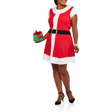 Plus Size Holiday Time Women S Plus Christmas Sweater Dress Santa S Night Out Size 2xl Red Christmas Sweater Dress Sweater Dress Christmas Sweaters