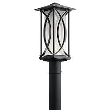 Leds are an excellent choice for modern outdoor light fixtures, but you'll want to consider factors like light pollution, color temperature, and ul rating. Kichler Ashbern Outdoor Led Post Light Ylighting Com