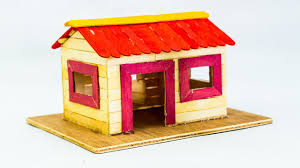 How to make popsicle hamster house by waleeds24. Diy Popsicle Stick House Youtube