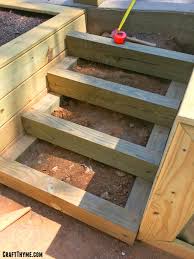 The swedish company jabo has launched steps 15, a small prefab house with a lot of ingenious features. How To Make Timber And Pea Gravel Stairs The Reaganskopp Homestead