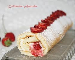 Recette De Gateau Roule Aux Fraises Et Mascarpone Recette Gateau Roule Recette Recette Roule Fraise