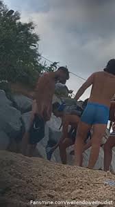 CMNM young sexy nudist having fun with friends - ThisVid.com