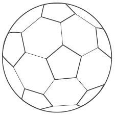 Soccer Ball Coloring Page Sports Soccer Ball Football Coloring Pages Soccer Crafts