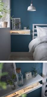 Ikea Picture Ledge Hacks Ikea Diy Diy Nachttisch Schlafzimmer Design
