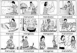 Kata kerja tak transitif (intransitif) ialah kata kerja yang sudah sempurna maknanya dan dapat berdiri sendiri dalam ayat. Image Result For Contoh Kata Kerja Bahasa Melayu Artofit