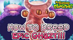 How To Breed Epic Ghazt On Ethereal Island! | My Singing Monsters - YouTube