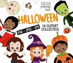 Halloween Clipart Halloween Birthday Party Png Clipart Eps Etsy Halloween Kids Birthday Halloween Party Halloween Clipart