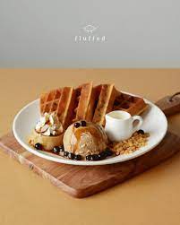 Boba Waffle Dessert Bars Waffle Toppings Desserts