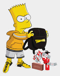 Check out amazing bartsimpson artwork on deviantart. Pradlo Na Mince Rendice Kmen Yeezy Barth Simphsonsm Privesek Puvod Varte