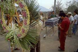 The next call should be to the funeral home. A Zapotec Funeral Oaxaca Mexico Mexconnect