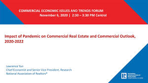 These Slides Were Presented By Lawrence Yun At The Virtual Commercial Economic Issues Trends Forum On In 2020 Commercial Real Estate Commercial Real Estate Marketing