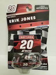 Jones won the 2019 bojangles' southern 500 at darlington raceway and. 2018 Nascar Authentics Wave 12 Erik Jones Craftsman Liquid Color Chase 1 64 Ebay Nascar Craftsman Nascar Diecast