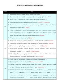 Salah satu prinsip dalam penilaian hasil. Cerdas Cermat Alkitab Sekolah Minggu