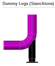 To have a very large penis. When Connecting A Dummy Leg Support To Piping It Is Inserted One Size Smaller Than The Piping Autocad Plant 3d Autodesk Knowledge Network