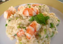 Prawn And Pea Risotto Risotto Aux Crevettes Recette Risotto Risotto