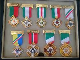 Medalla militar al valor tercera vez armada nacional. Ejercito Pasamanerias Y Bordados