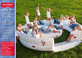 You can also buy cushion slipcovers to change the look when desired. Air Lounge By Beach7 Inflatable Outdoor Furniture Air Lounge Beach Furniture Lounge Sofa