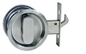 Designed to mount on the inside of the door with the hardware flush with the surface, this option. Pin On Lock