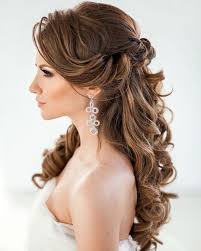 Medium length wedding hairstyle with veil. 71 Perfect Half Up Half Down Wedding Hairstyles Wedding Forward