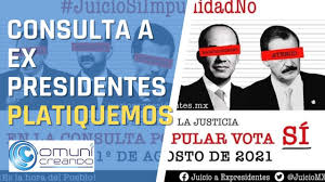 Si tienen evidencias contra ex presidentes, los deben investigar. Juicio A Los Expresidentes Platiquemos Youtube